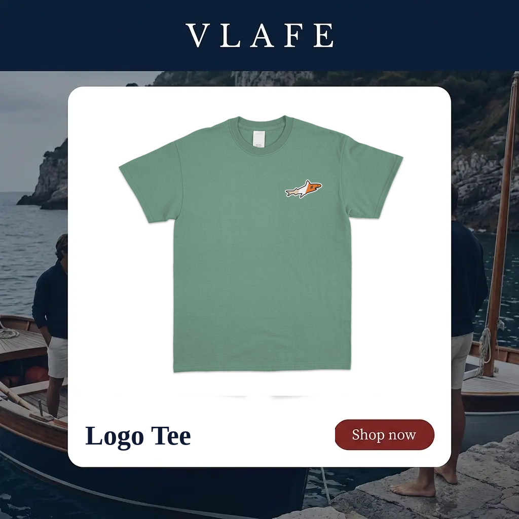 Green 3-Color Logo Tee