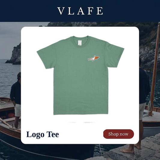 Green 3-Color Logo Tee