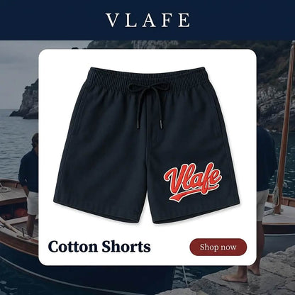 Vlafe Luxury Cotton Shorts — men's premium shorts