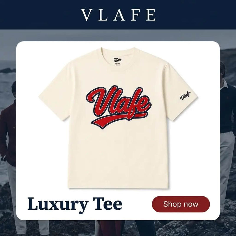Vlafe Tee & Shorts Bundle + FREE Script Cap — Men's Premium Pima Cotton Set